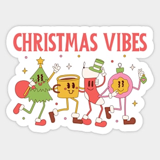 Christmas vibes Sticker